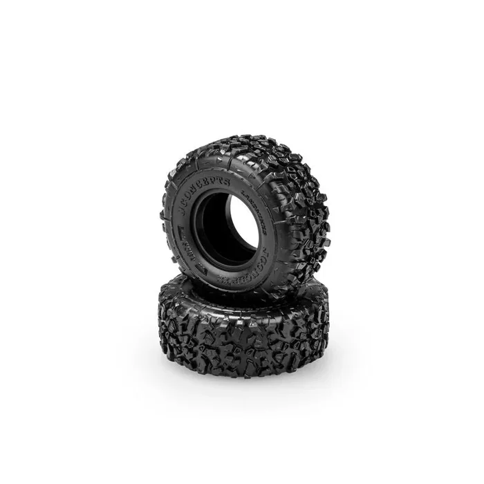 Jconcepts Landmines Green Compound Tires 1.0′ For 3446 Shuttle and Traxxas TRX4M