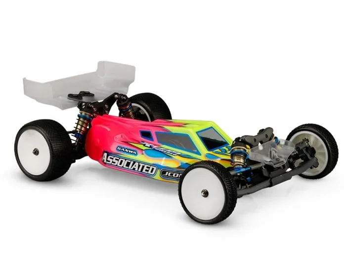 JConcepts RC10 B6.4/B6.4D “S2” Body w/Turf Wing (Clear) (0474)