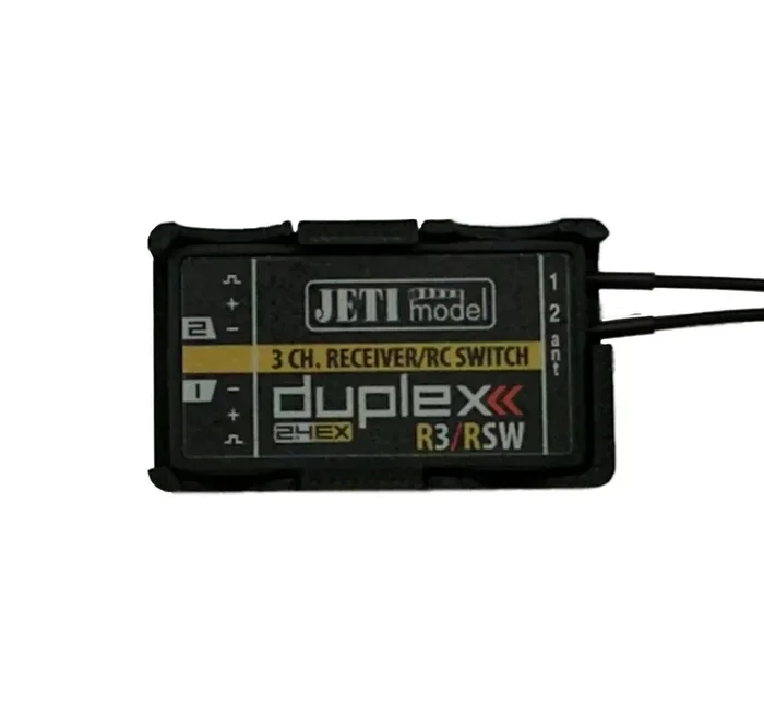 Jeti R3 R3SW Receiver Mount- Black