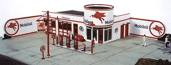 JL Innovative Design 431 HO Scale Storm Lake Mobile Gas Station Kit