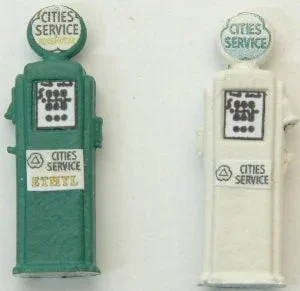 JL Innovative Design 582 HO Scale Cities Service Deluxe Custom Gas Pumps