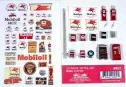 JL Innovative Design 952 HO Scale Mobil Gas Station Details