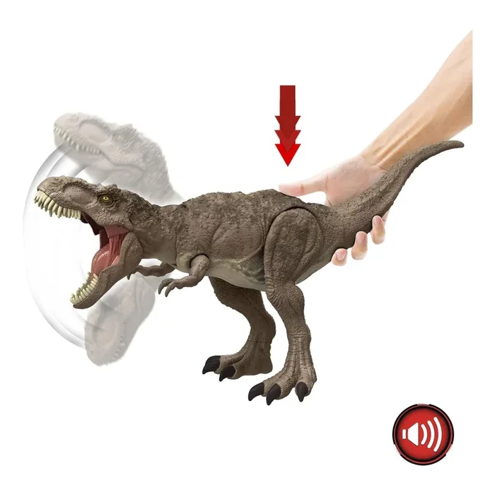 Jurassic World All Out Attack T Rex Action Figure