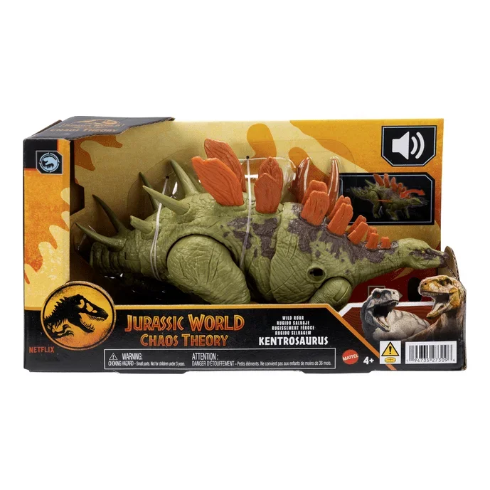 Jurassic World Wild Roar Kentrosaurus Dinosaur Action Figure