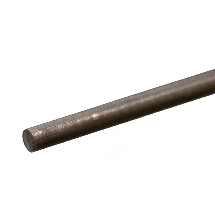 K & S Metals Round Stainless Steel Rod: 3/16″ OD x 12″ Long 87137