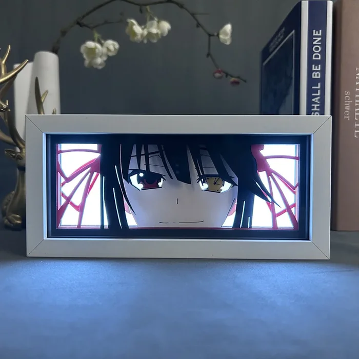 Kaguya-Sama : Love is War Anime Light Box-Kaguya Shinomiya 3D LED 램프 역동적 인 색상 변화 효과