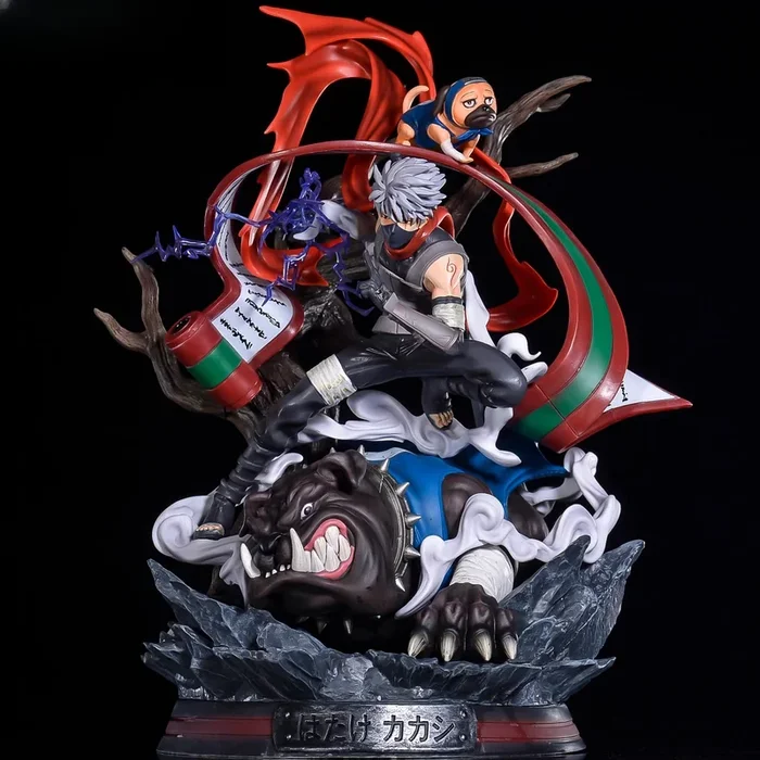 Kakashi Hatake Action รูป – 41 ซม. | พีวีซีพรีเมี่ยมพร้อมการเรียก Jutsu และ Dog