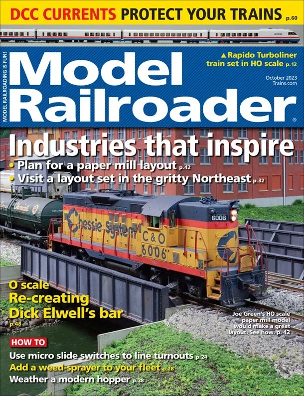 Kalmbach Model Railroader Magazine October 2023