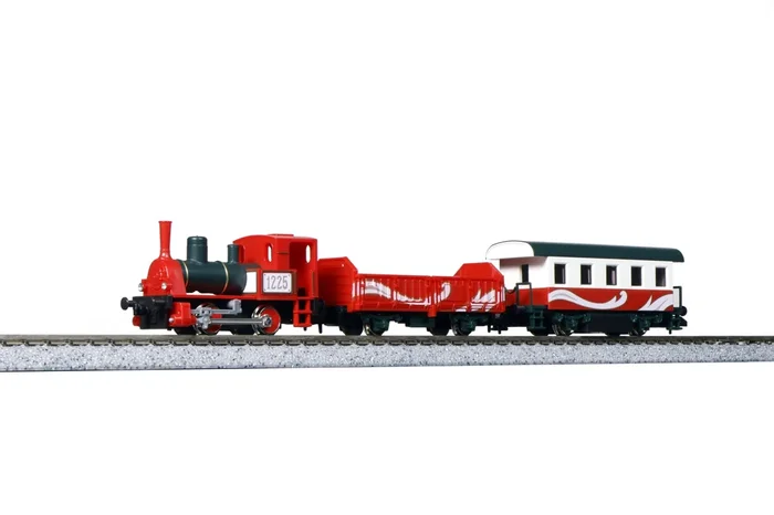 KATO 12-25 N Scale Pocket Line Series Christmas Steam Loco & Wagons – DC