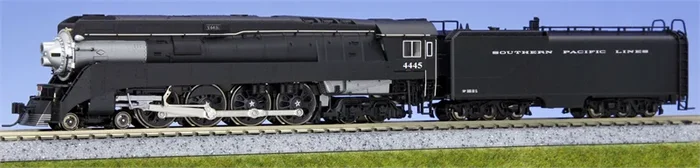 KATO 126-0309LS N Scale Southern Pacific 4-8-4 GS4 Steam Loco SP 4445 with DCC and LokSound