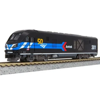 Kato 1766050-S – ALC-42 Charger w/ DCC & Sound Amtrak 50th Anniversary Locomotive N Scale