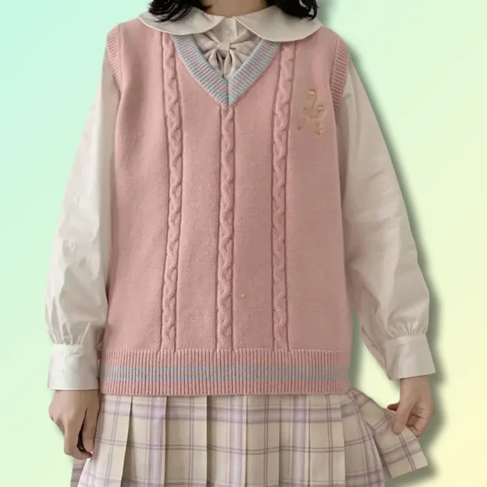 Kawaii Classic Japanese Vest
