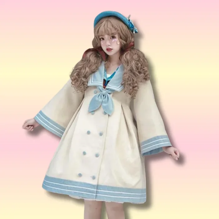 Kawaii Coat Dress