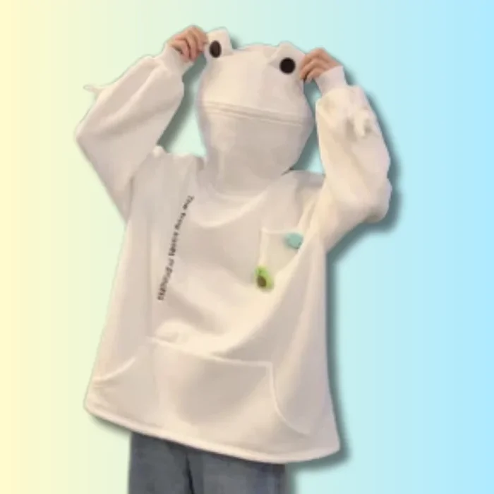 Kawaii Frog Hoodie