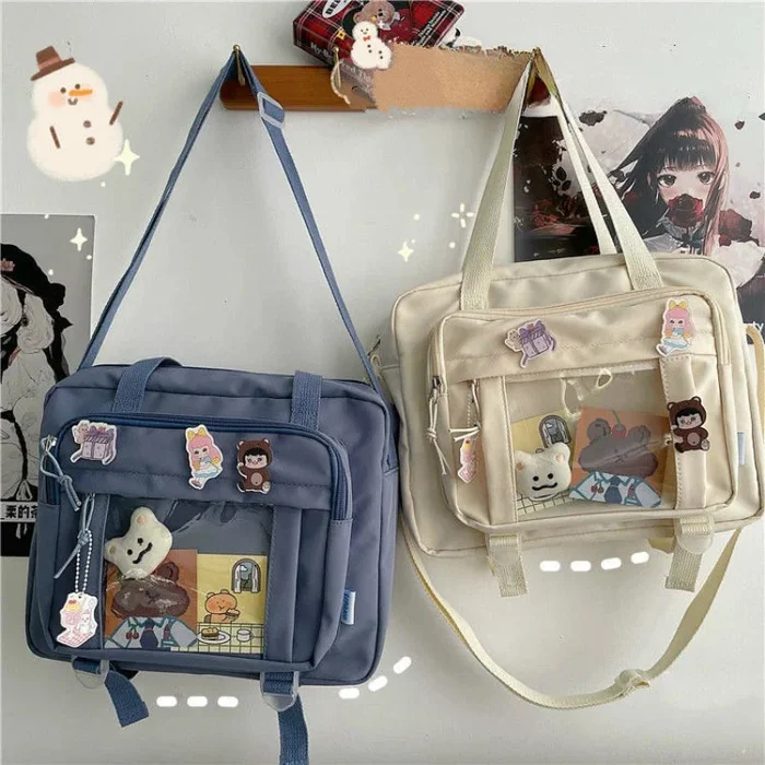 Kawaii Japanese Girl School Book Bag