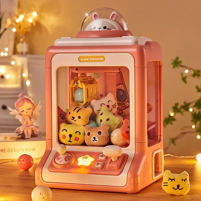 Kawaii Mini Bunny Claw Machine Toy
