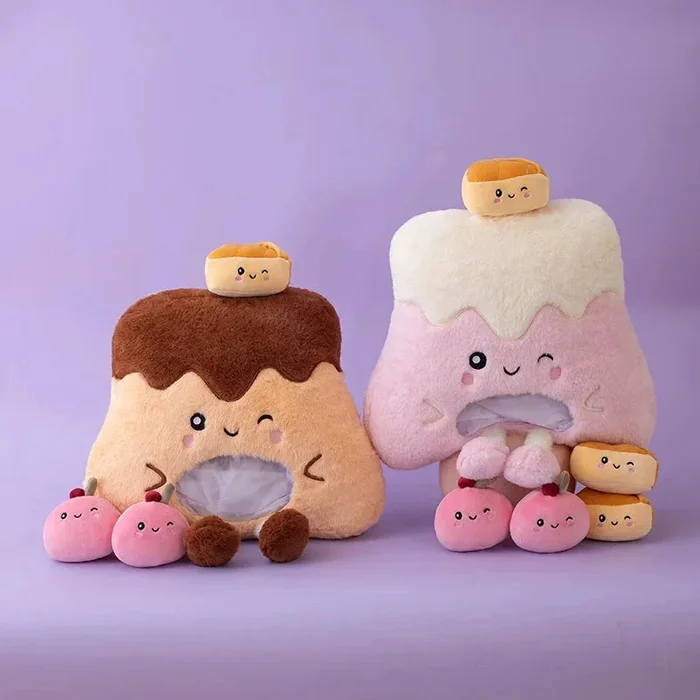 Kawaii Mountain Desserts Candy Bag Plushies