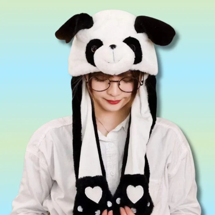 Kawaii Panda Beanie