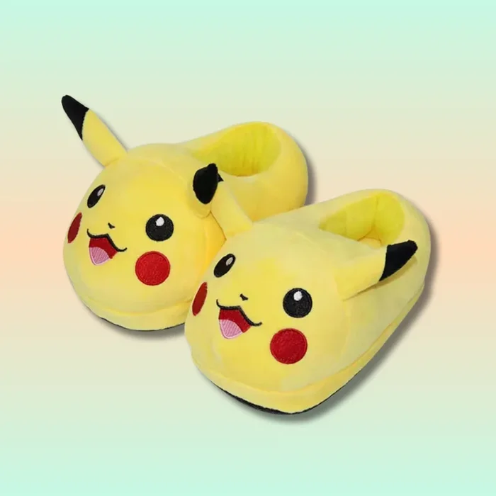 Kawaii Pokémon Plush Slippers