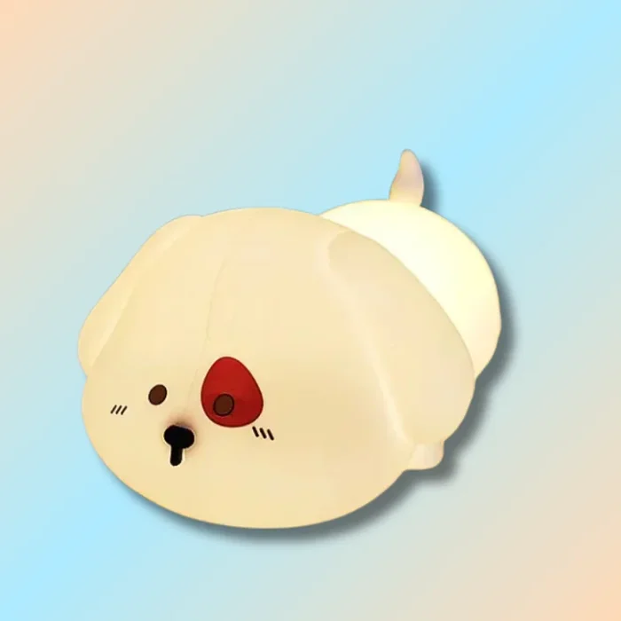 Kawaii Puppy Silicone Night Lights