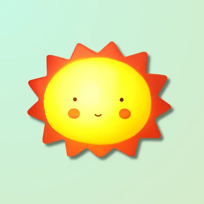 Kawaii Sun Night Light