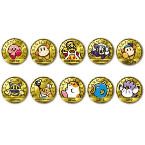 Kirby Dream Land Relief Medal Ensky 1-Inch Collectible Coin