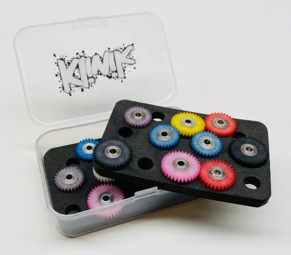 Klinik RC Set of 8 Lite Pinions w/Carrying Case (26-33t) KRCPINIONSET
