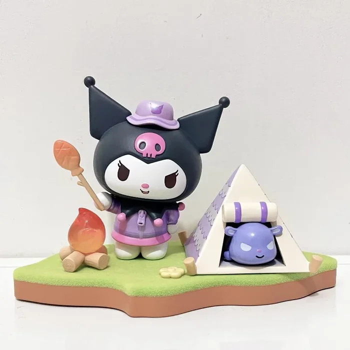 Kuromi Sanrio Characters Camping Friends Series Secert Kuromi