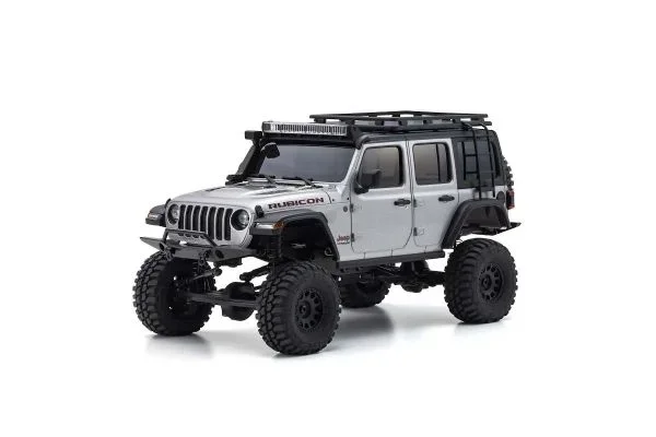 Kyosho MINI-Z 4×4 Series Ready set JeepⓇ Wrangler Unlimited Rubicon w/acc. Billet Silver Metallic