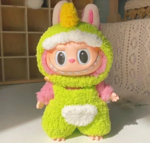 LABUBU handmade dinosaur baby clothes (green)