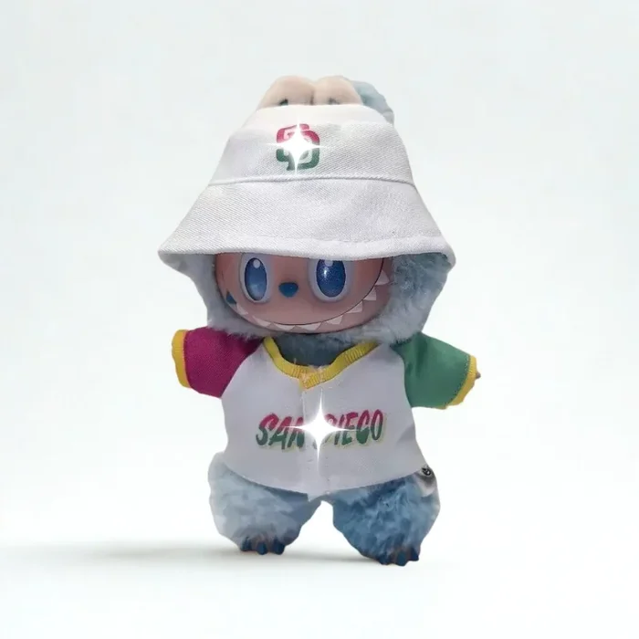 Labubu カラーエディションベースボールストリートウェアセット