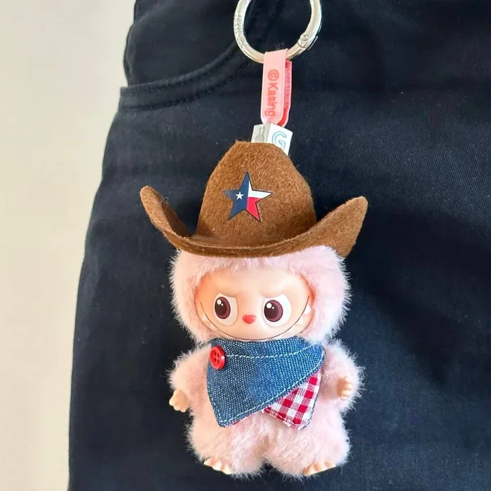 labubu {mini} cowboy hat & bandana