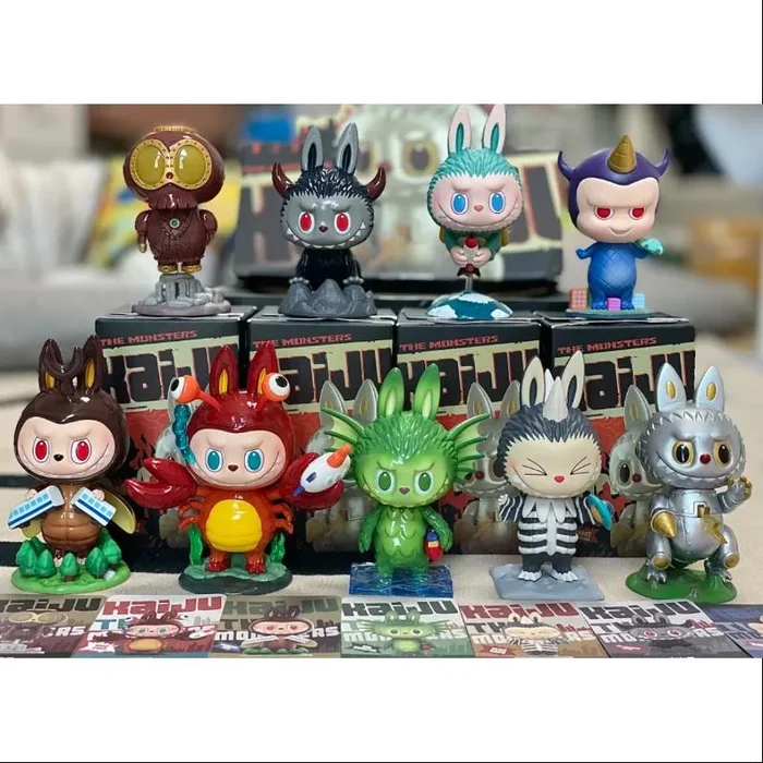 Labubu The Monsters Kaiju Series Whole Set Opened