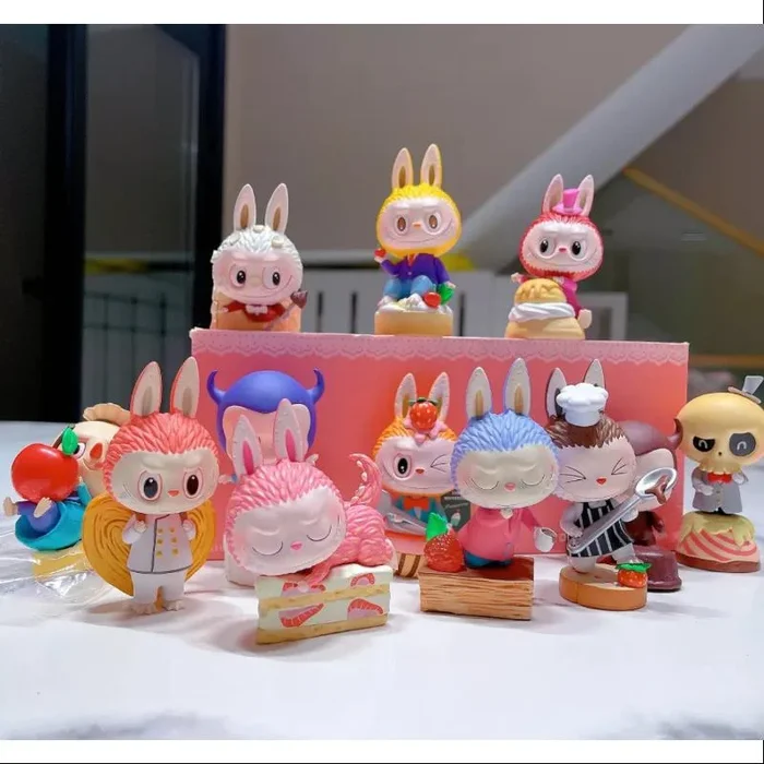 Labubu The Monsters Patisserie Series Whole Set Opened