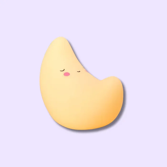 Lampe Kawaii Lune Apaisée