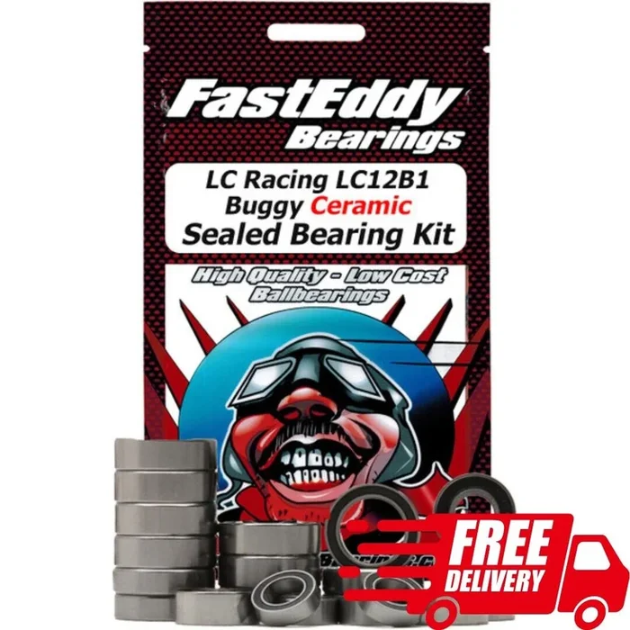 LC Racing LC12B1 Buggy Ceramic Sealed Bearing Kit