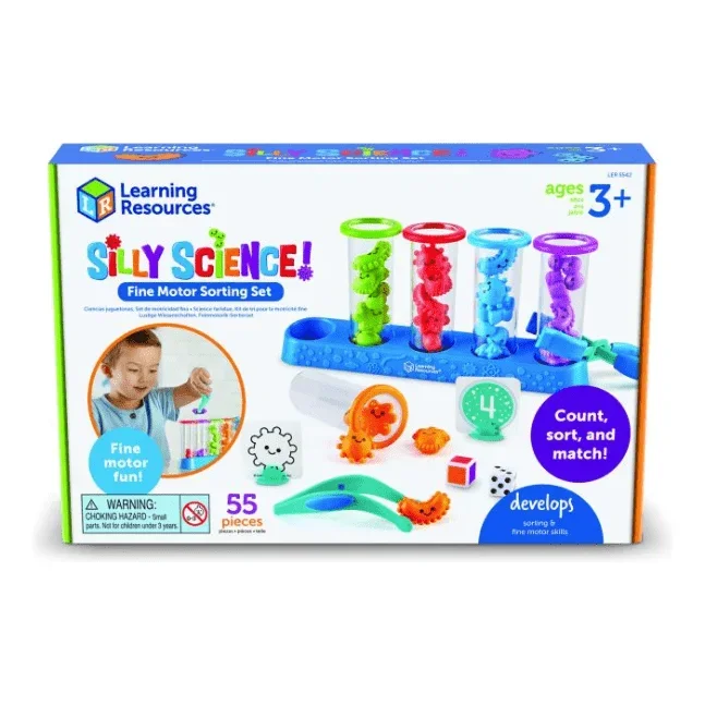 Learning Resources – Silly Science Fine Motor Sorting Set