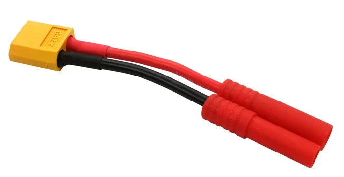 Lectron Pro HXT 4mm to XT60 Male Conversion Adapter