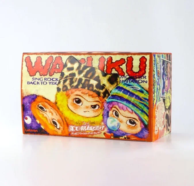 LETSVAN wakuku furry fun party series blind box