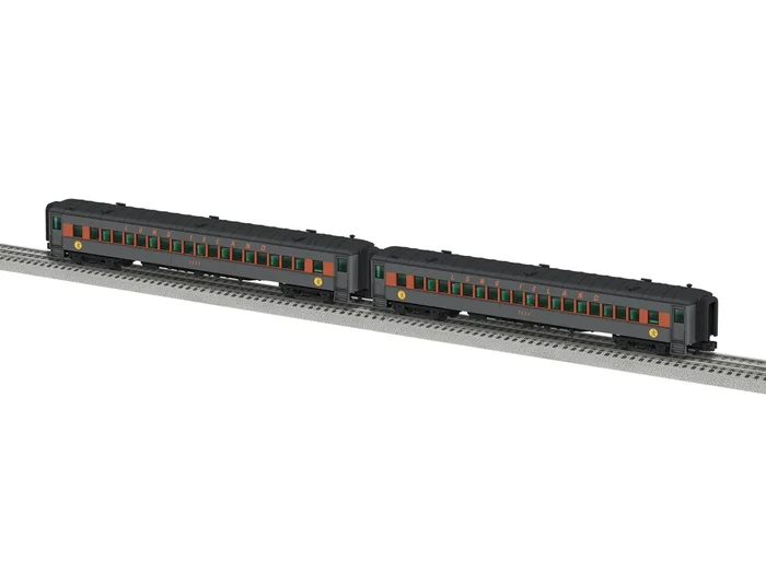 Lionel 2227110 O Scale 72′ Passenger Car Long Island Railroad LIRR 2 Pack #1
