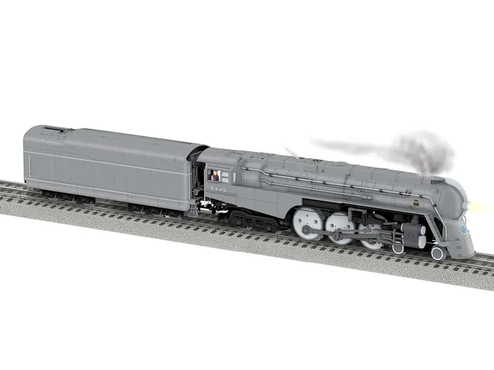 Lionel 2331420 O Scale BTO LEGACY 4-6-4 Dreyfuss J3 Hudson Steam Loco NYC 5445 (Plain Scheme)