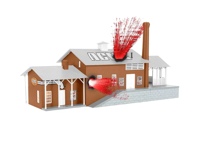 Lionel 2429020 O Gauge ACME Dynamite Factory (Plug – Expand – Play)