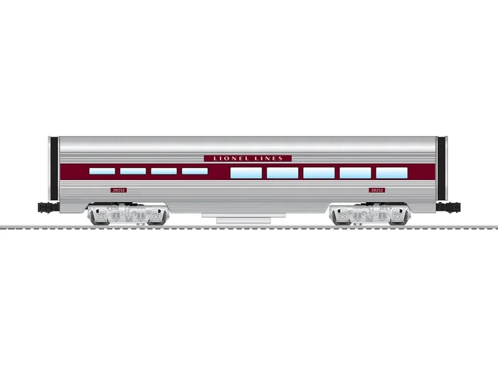 Lionel 2527670 O Gauge LEGACY StationSounds 15″ Aluminum Diner Car Lionel Lines