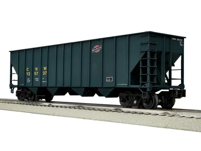Lionel 2542255 O Scale LionScale 4 Bay Hopper Chicago & NorthWestern CNW 3 Pack B