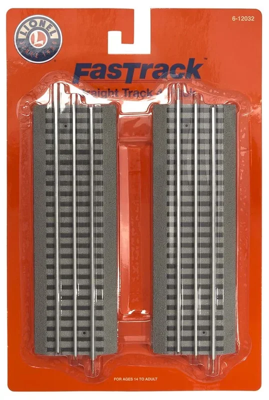 Lionel 6-12032 O Gauge FasTrack 10″ Straight 4 Pack