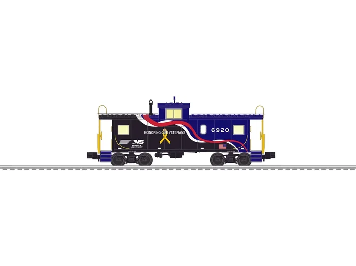Lionel 6-84529 O Gauge Wide Vision Caboose Norfolk Southern NS 6920 Veterans – NOS