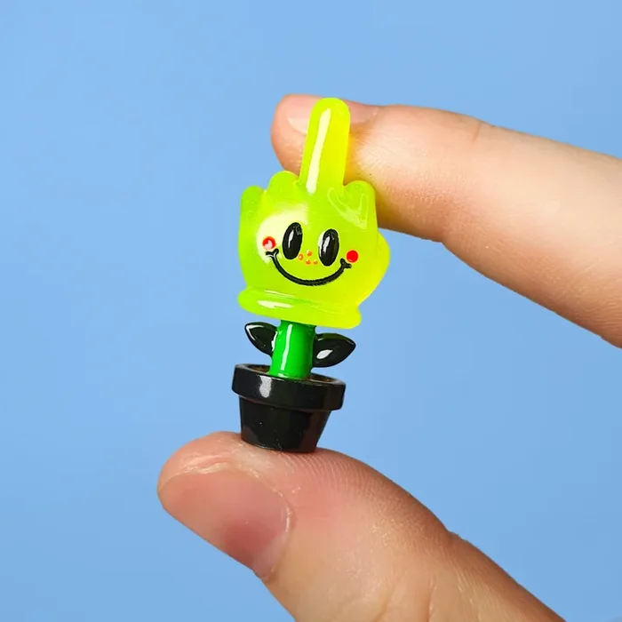 Little Shit Big Deal – Smile Of Hope Slime Green by KikToyz