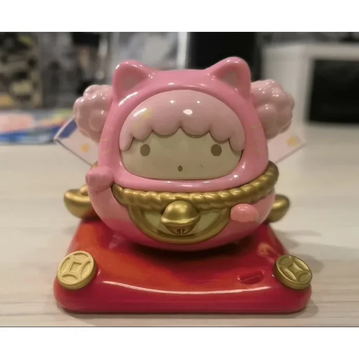 Little Twin Star Lala Sanrio Characters Lucky Cat Tumbler Series Little Twin Star LaLa