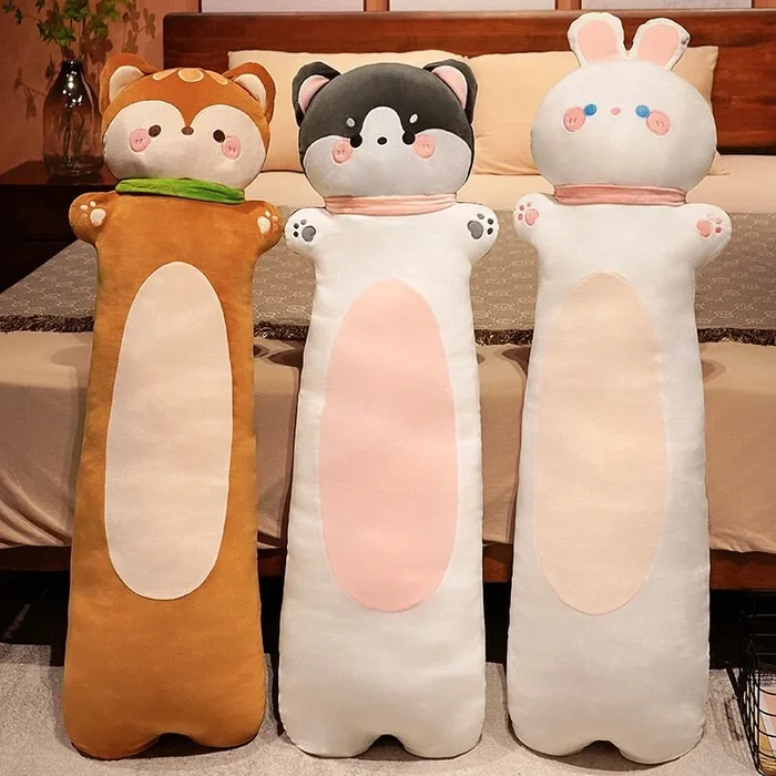 Long Snuggly Monkey Dog Deer Bunny Cat Buddy Plushies
