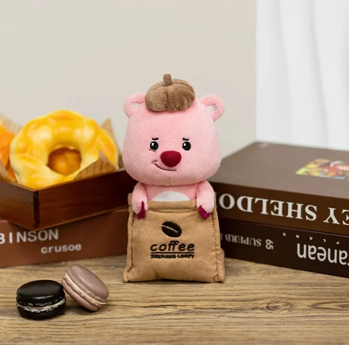 Loopy Coffee Series Plush Doll Coffee Bag